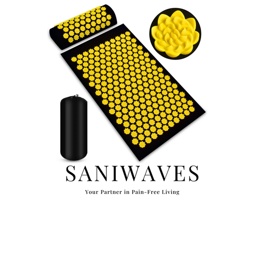 Acupressure Massage Mat With Needles Set Back Massager For Neck Foot Kuznetsov's Applicator Massage Pad Yoga Mat With Pillow