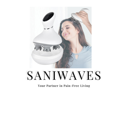 Rechargeable Waterproof Head Massager Electric Scalp Massager