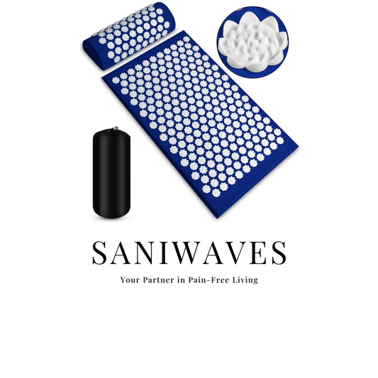 Acupressure Massage Mat With Needles Set Back Massager For Neck Foot Kuznetsov's Applicator Massage Pad Yoga Mat With Pillow