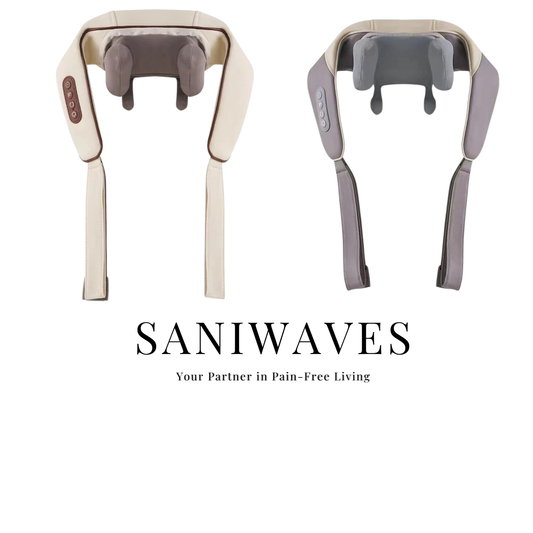 Household Cervical Vertebra Back Dredging Hot Compress Massager
