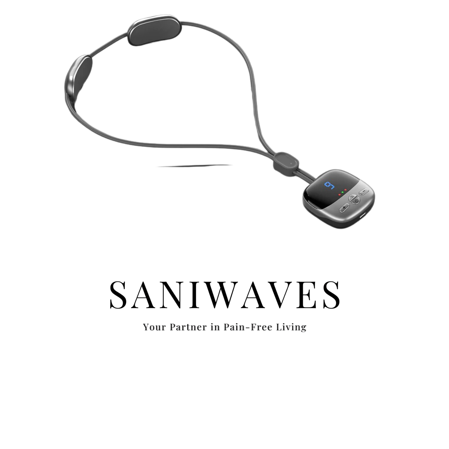 Mini Portable Hanging Neck Massager With Heat Electric EMS TENS Pulse Hot Compress Smart Cervical Spine Massager Shoulder