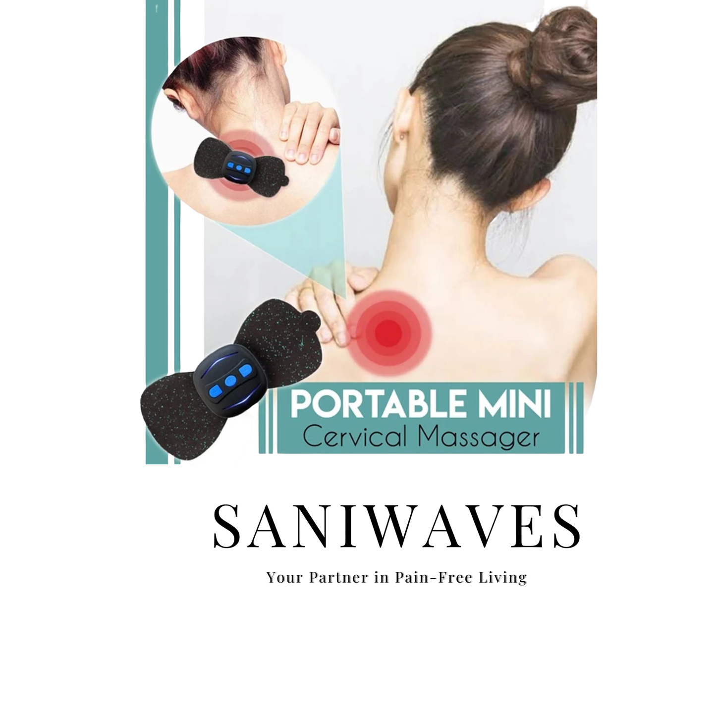 Targeted neck relief in the palm of your hand