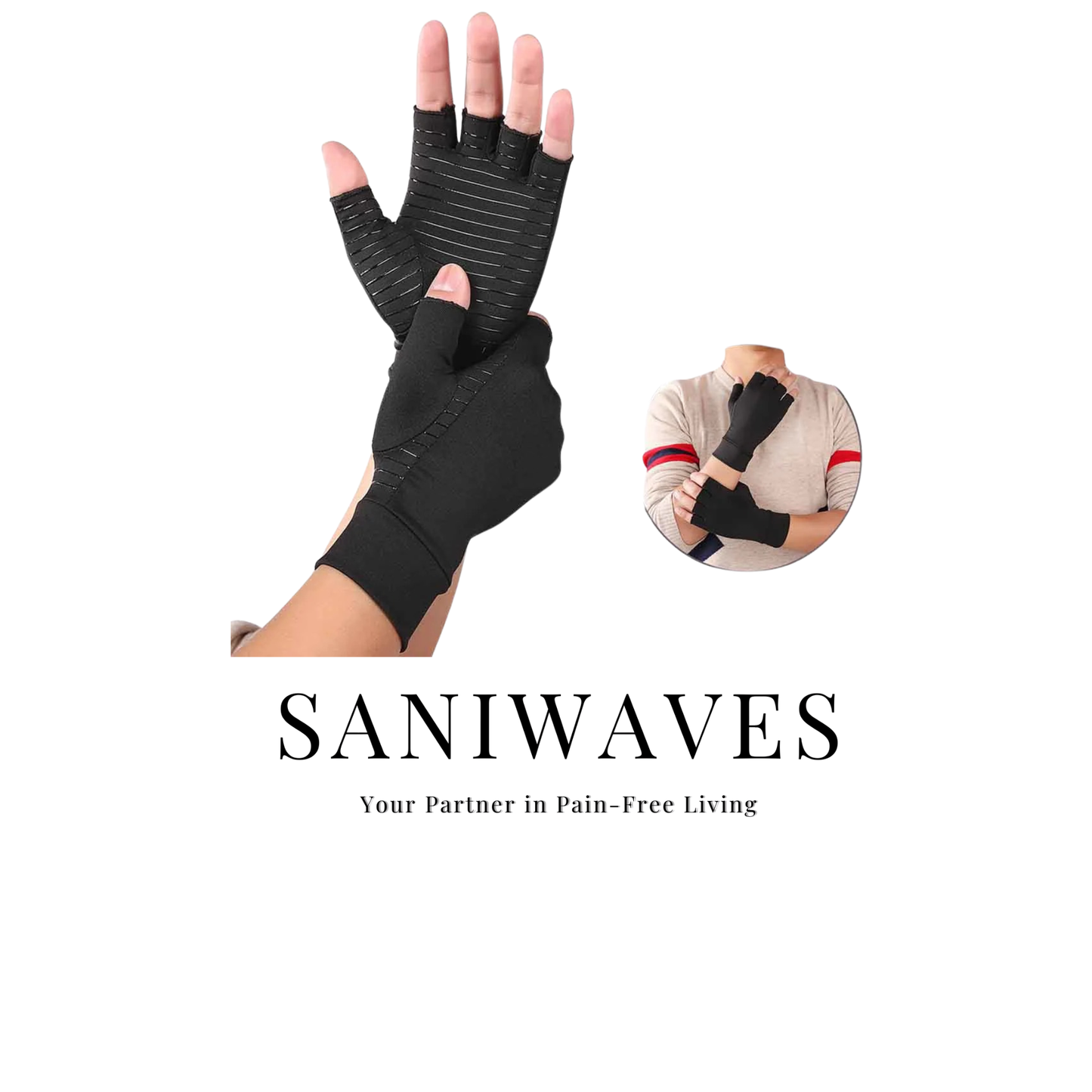 Arthritis pressure gloves
