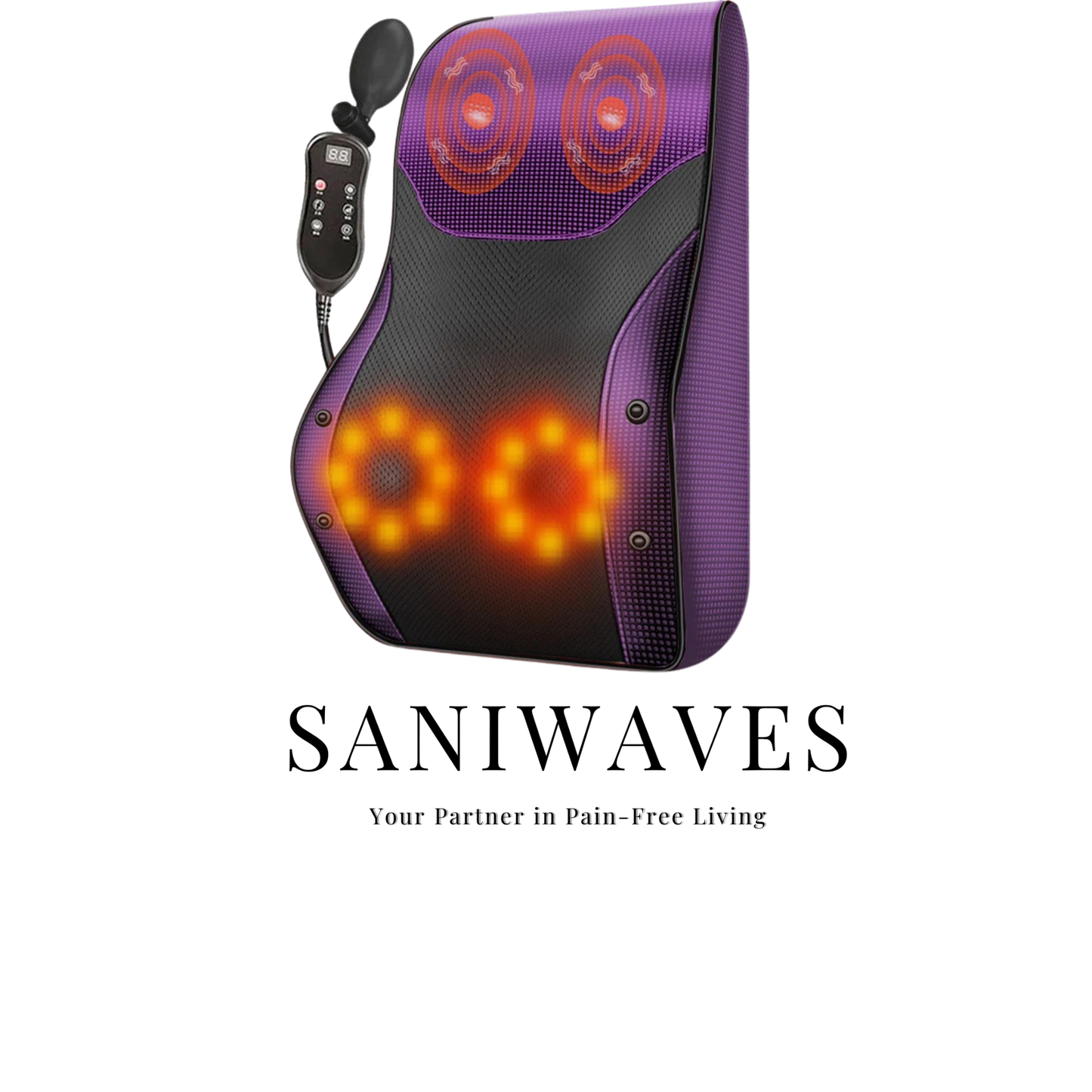 Your personal massage cushion — for neck, back, and waist