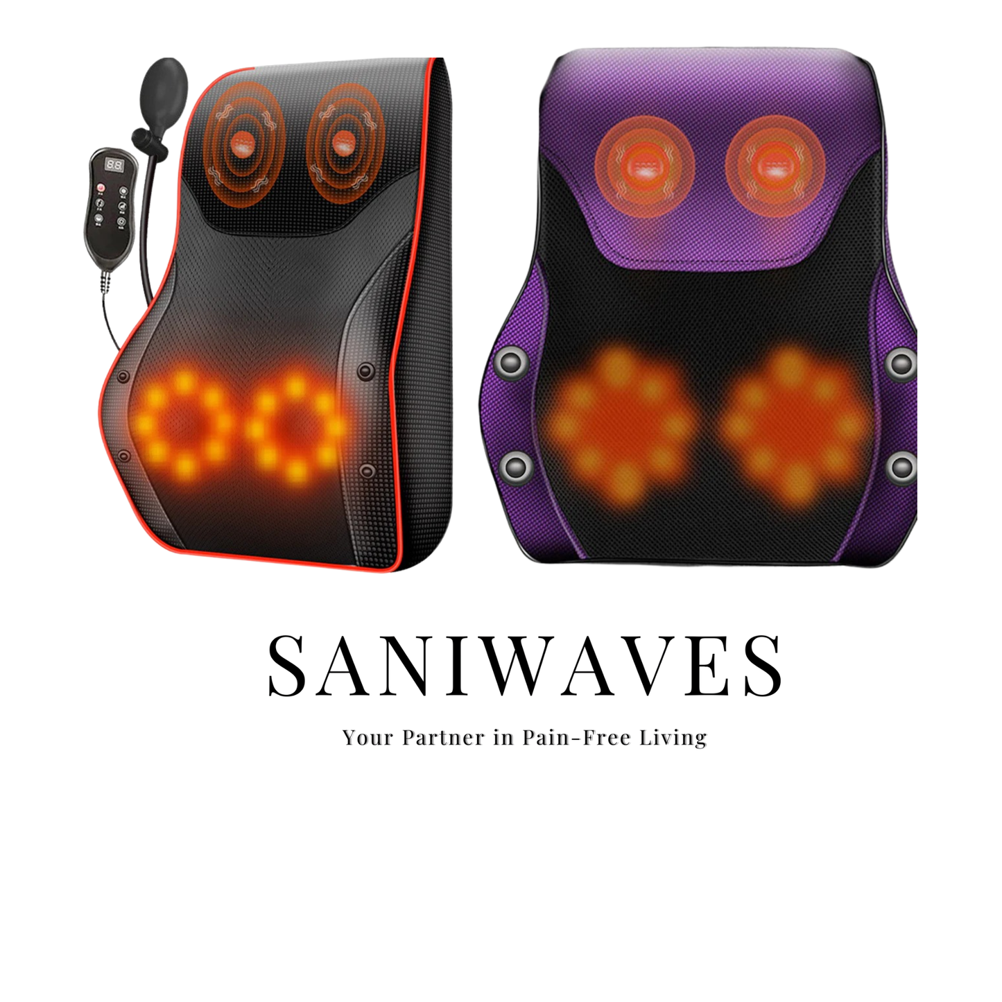 Your personal massage cushion — for neck, back, and waist