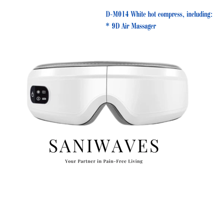 SANIWAVES Most Advanced Eye Massager with bluetooth